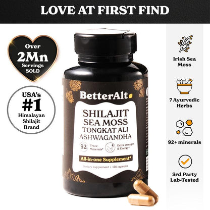 Gold+ Shilajit & Ashwaganda Capsuls